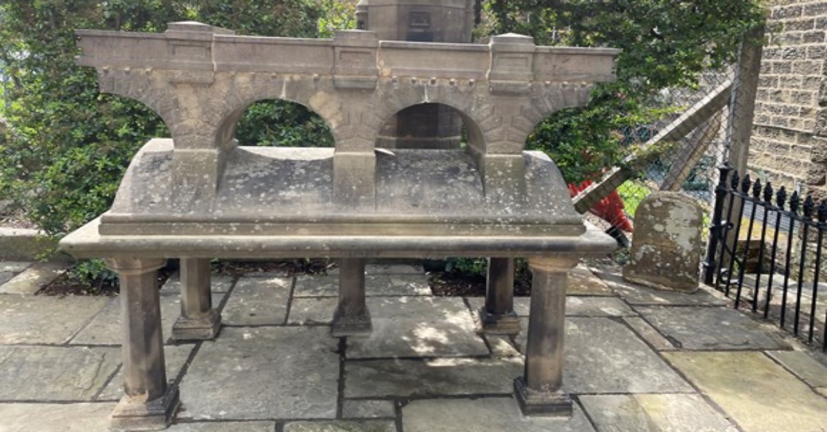 Reservoir monument restored and returned to Nidderdale Museum