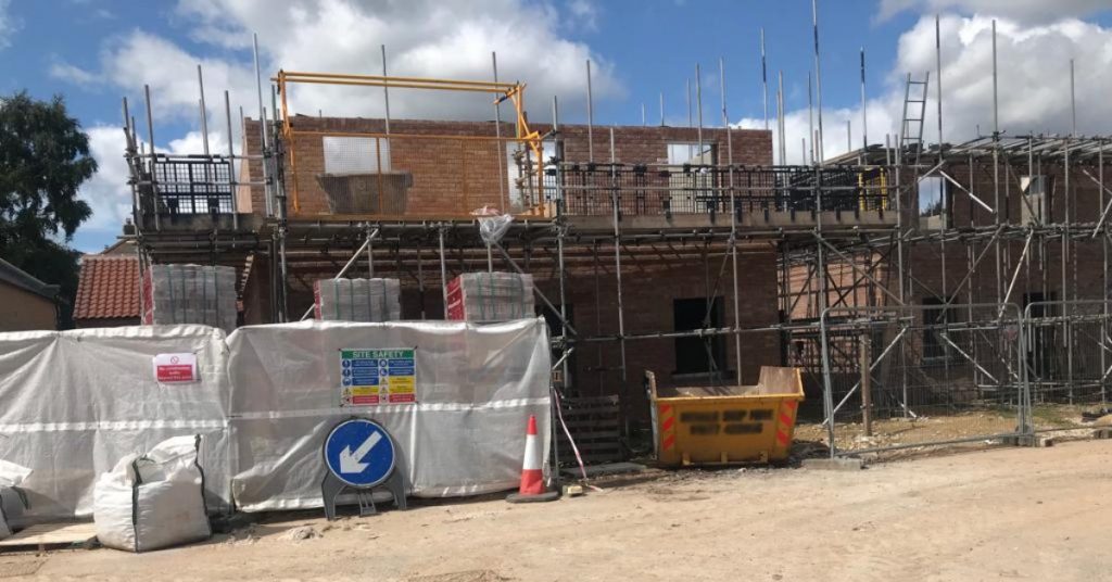 Construction continues at the Palladian Homes development at The Steadings in Marton le Moor