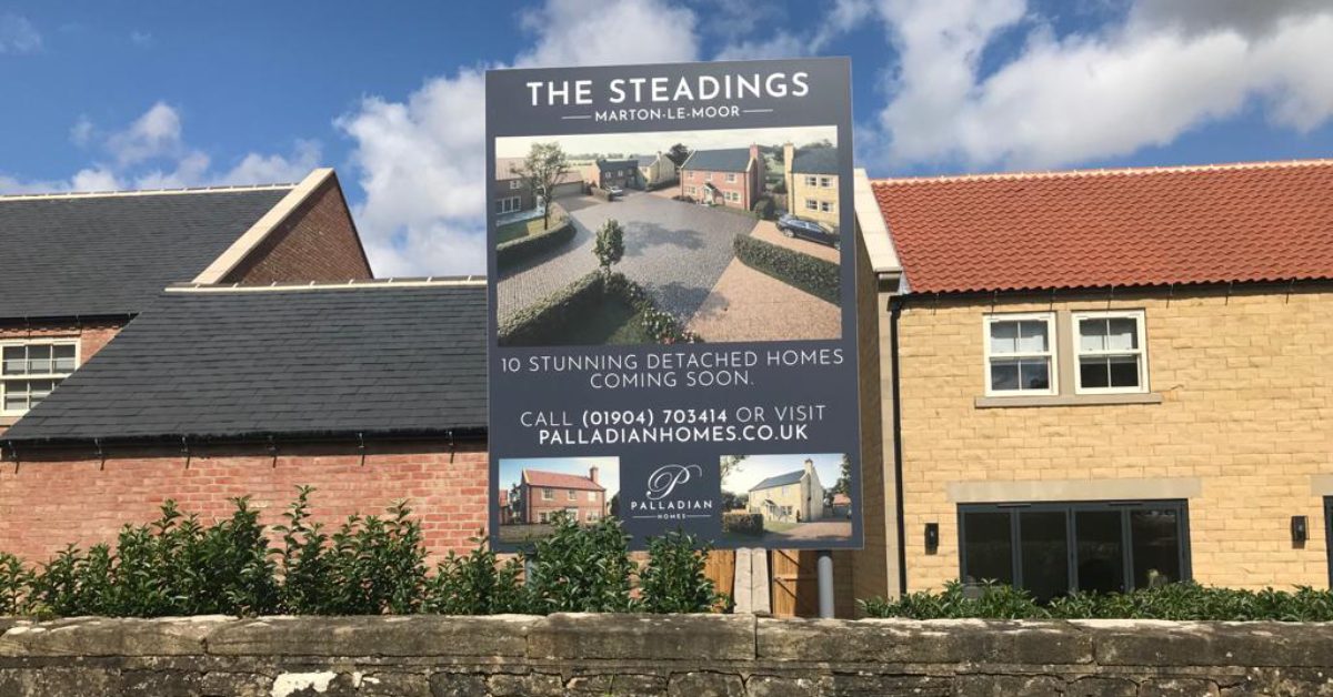The Steadings in Marton le Moor, developed by Palladian Homes