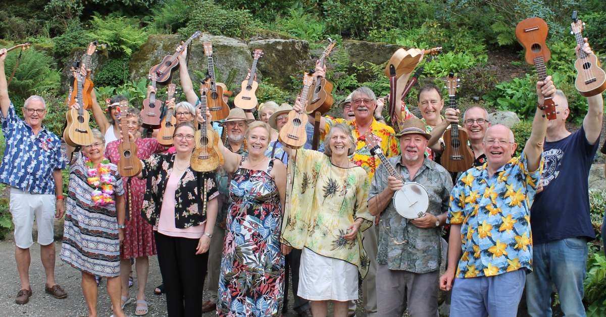 Ukulele group dedicates a year of performances to supporting Harrogate hospice