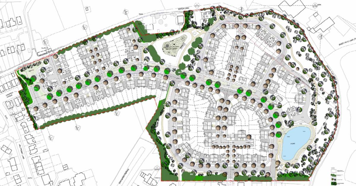 New plans submitted for 138 homes on Knaresborough’s Water Lane