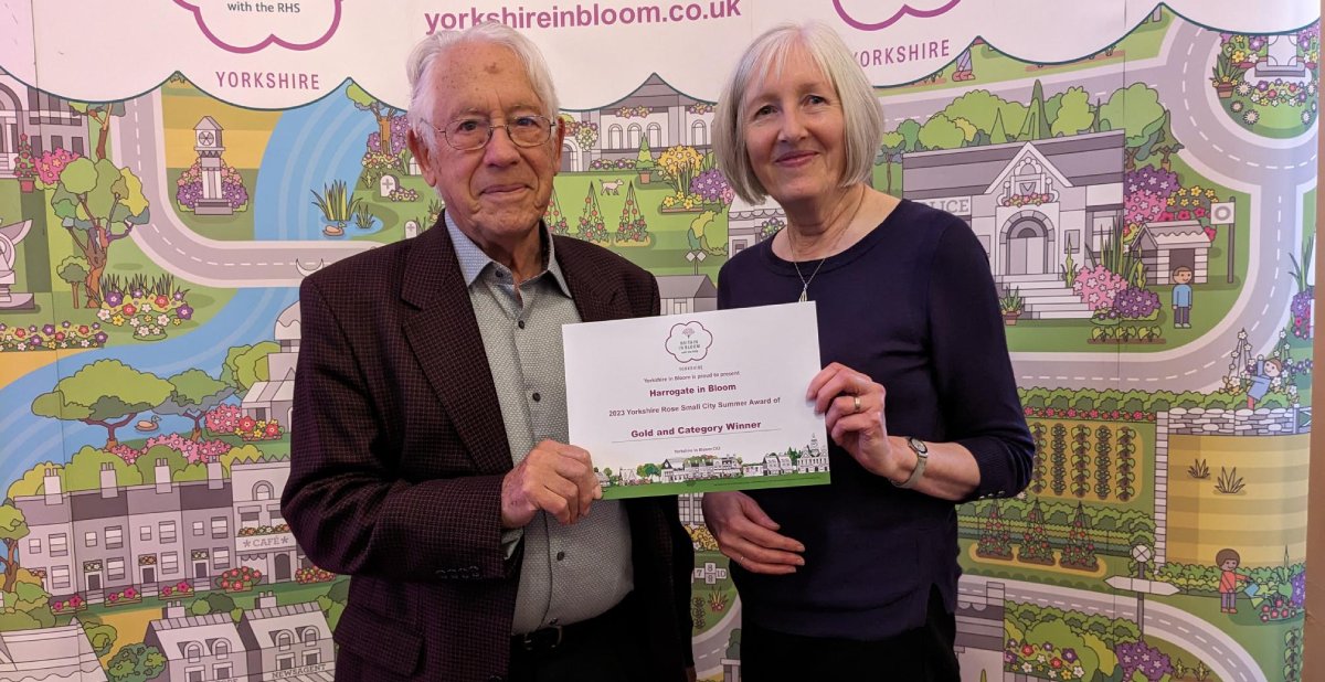 Harrogate district celebrates gold rush at Yorkshire in Bloom