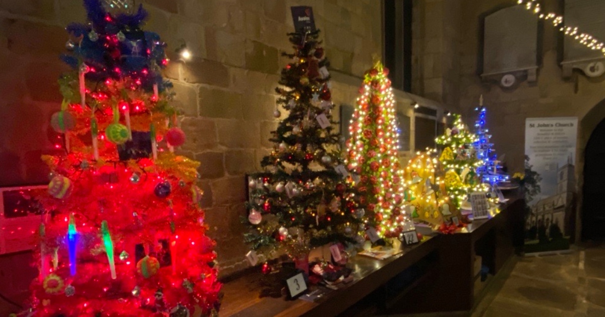GALLERY: Christmas tree festival gets underway in Knaresborough
