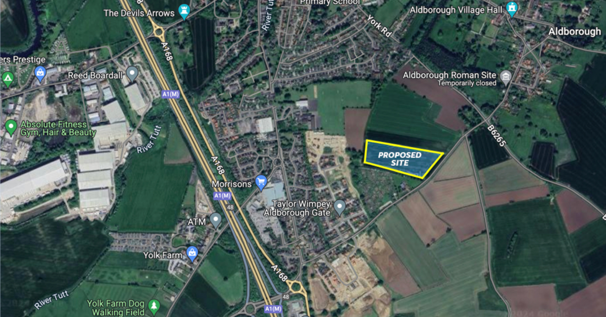 Plans revealed to create Boroughbridge Sports Village