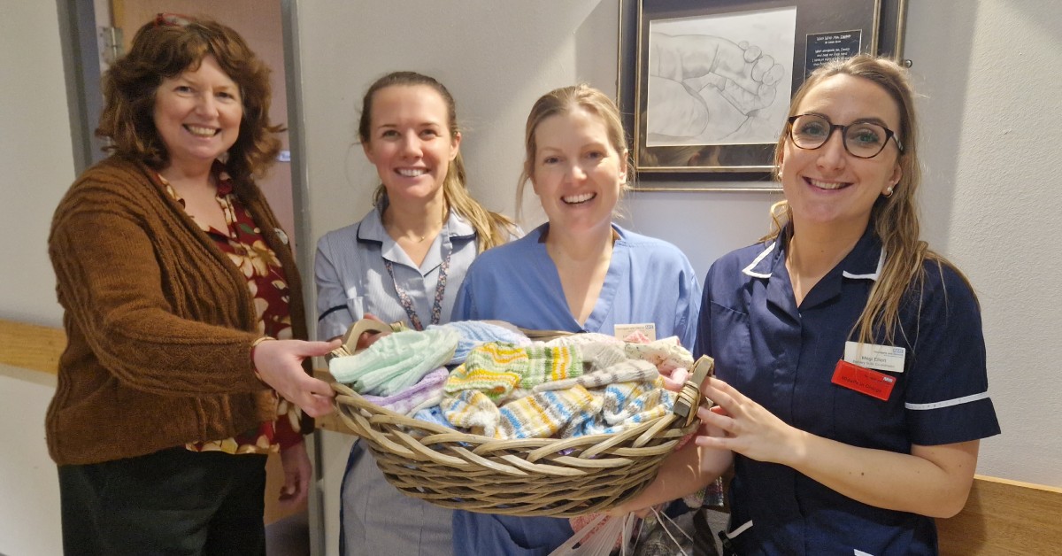 Knitters make hundreds of hats for newborns at Harrogate hospital 