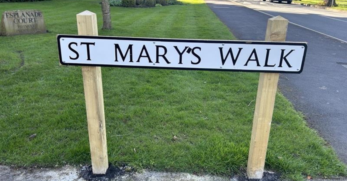 Grammar guerrilla takes Harrogate road sign matters into own hands