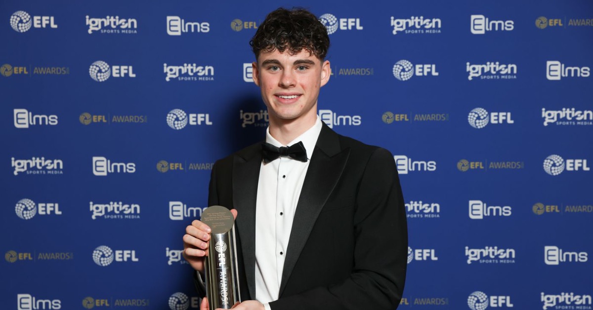 Harrogate’s Archie Gray wins EFL Championship Young Player of the Season