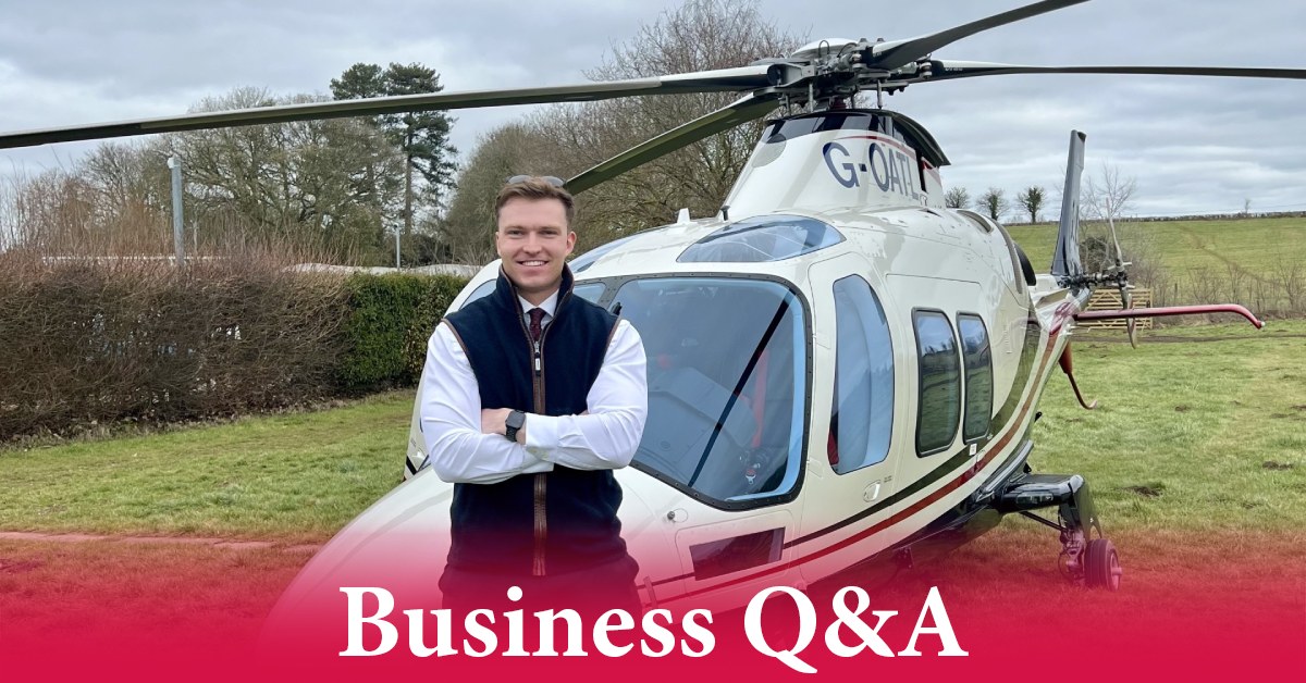 Business Q&A: Jack Schofield, Atlas Helicopters