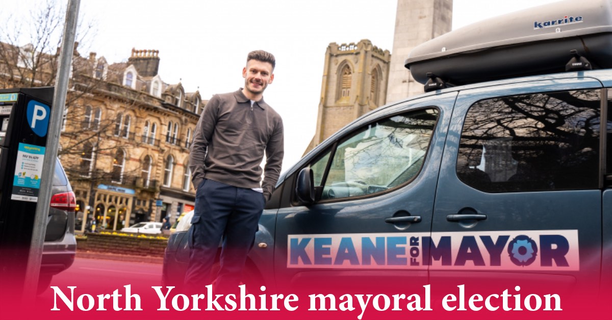 Conservative mayoral candidate promises ‘bold ambition’ for North Yorkshire