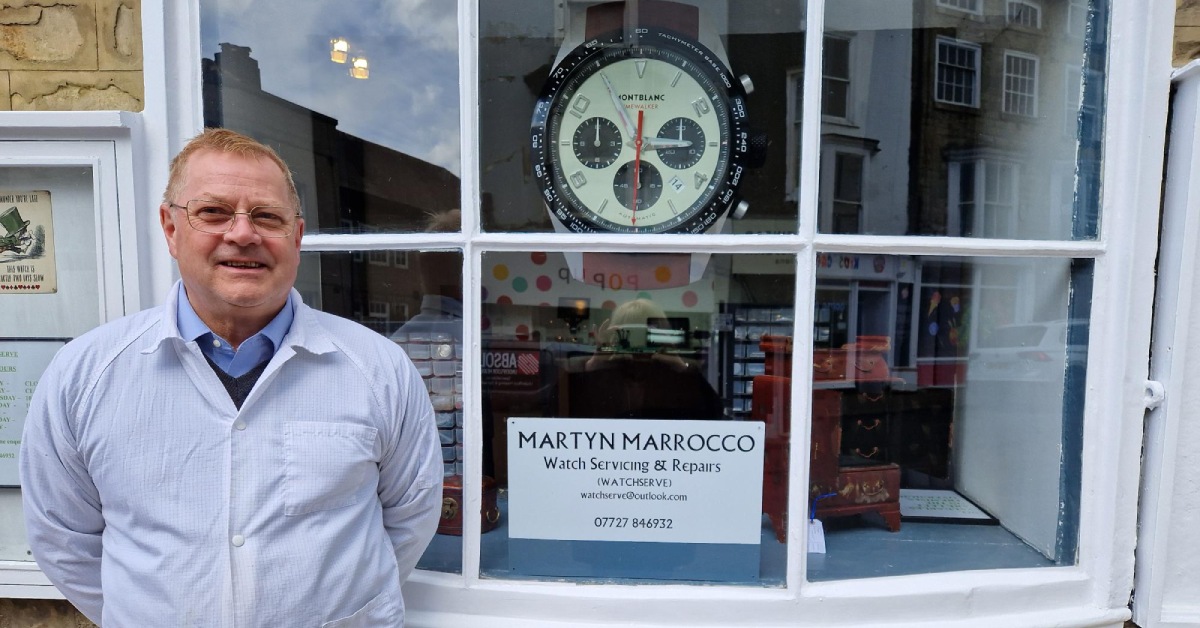 Watch servicing shop opens in Knaresborough