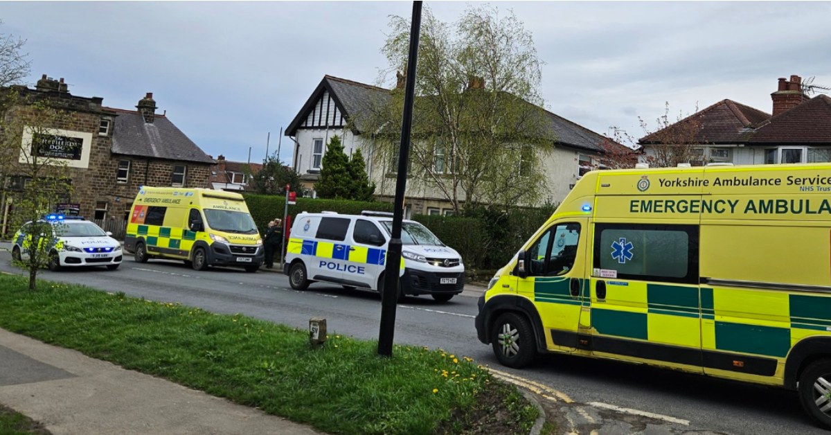 Man arrested after car crash and brawl in Harrogate