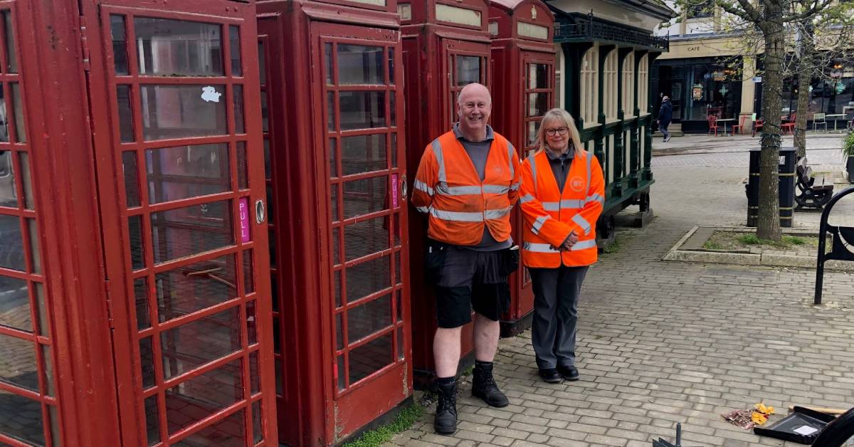 BT answers Ripon Civic Society’s call to repair historic city centre telephone kiosks