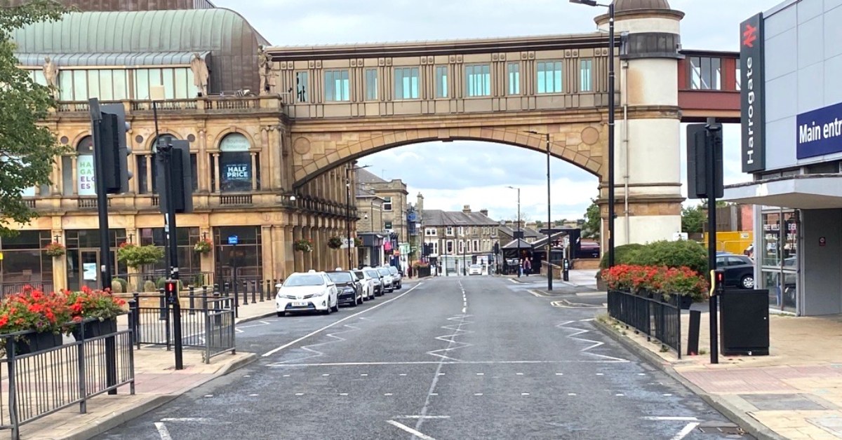 Photo of Station Parade in Harrogate.