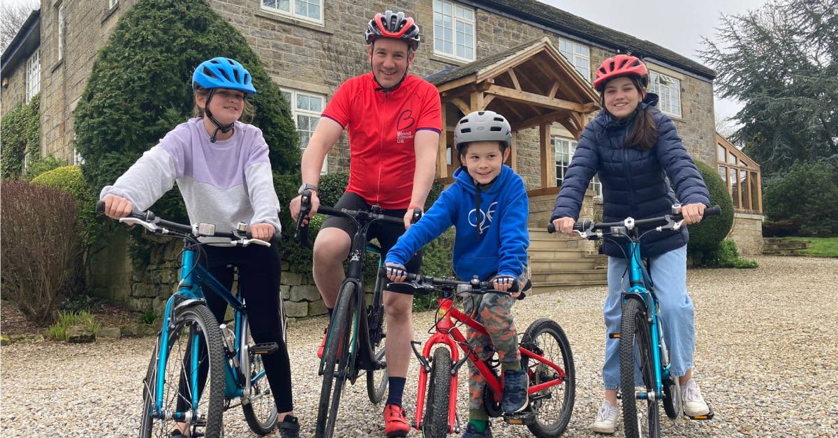 Harrogate dad to cycle equivalent of Everest to raise money for blood cancer research